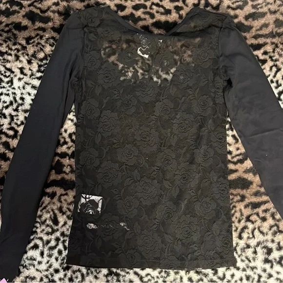 Parasuco Ladies Beaded Lace Top - Picture 2 of 10